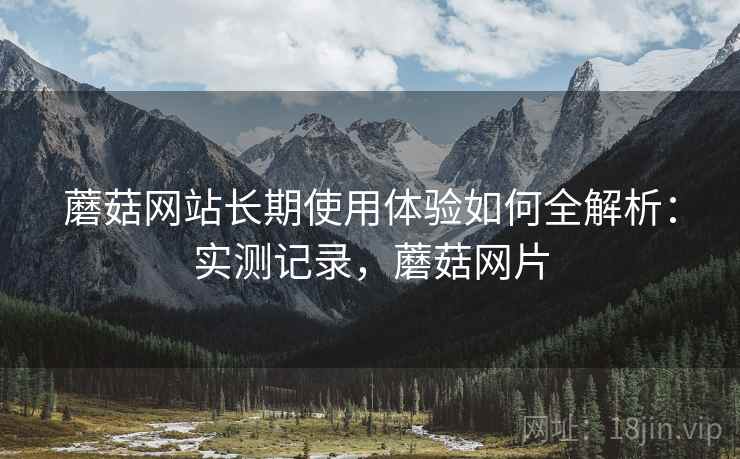 蘑菇网站长期使用体验如何全解析:实测记录,蘑菇网片 蘑菇网站长期使用体验如何全解析:实测记录,蘑菇网片